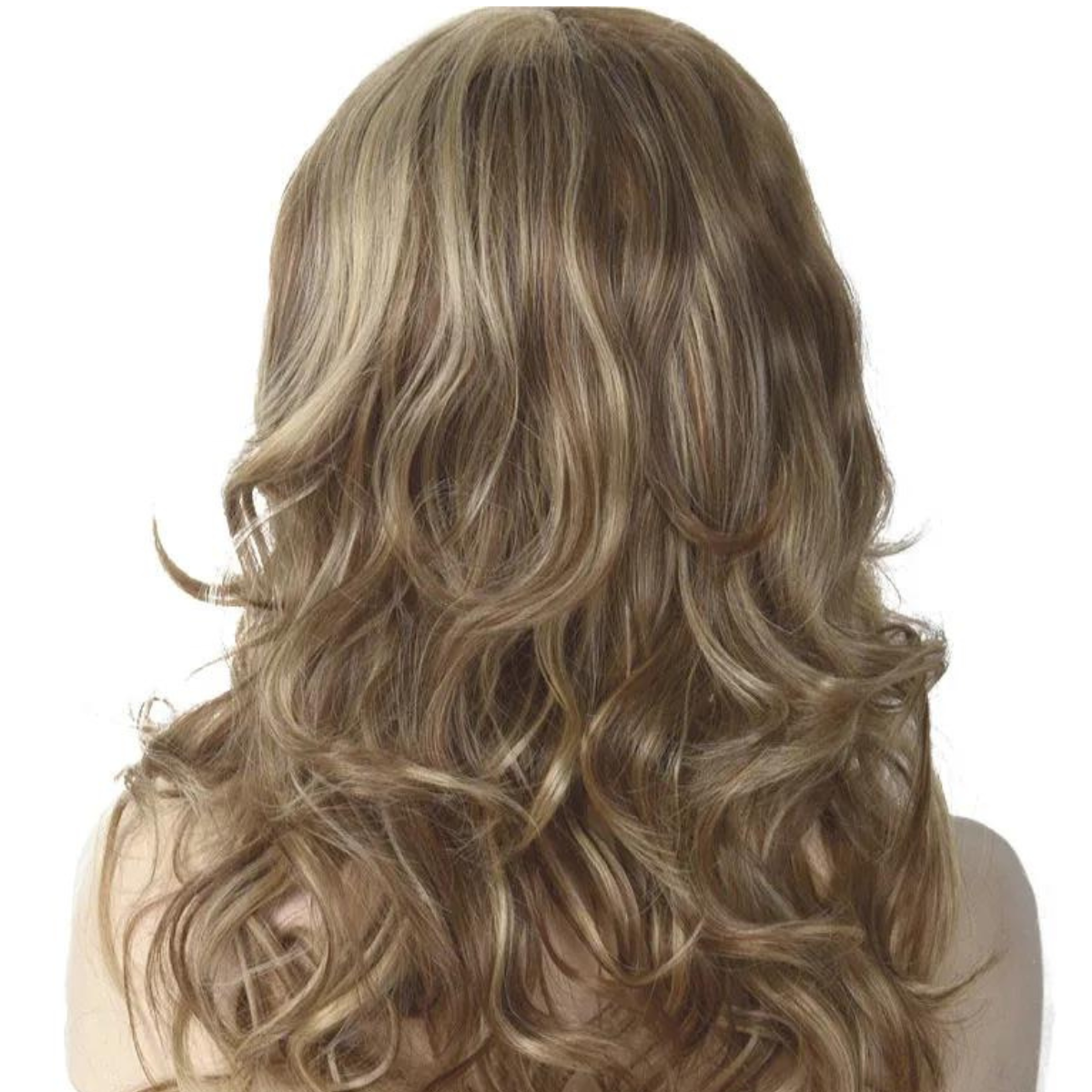 Luxe Tresses™ Peluca larga y rizada para mujer