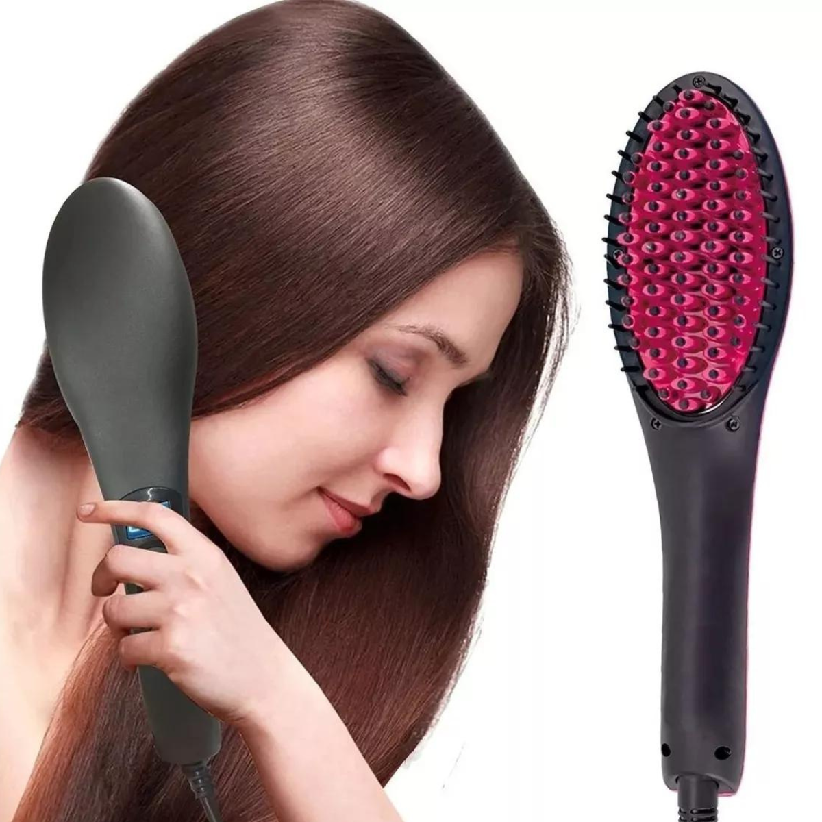 Luxe™ Cepillo Alisador Placa De Cerámica