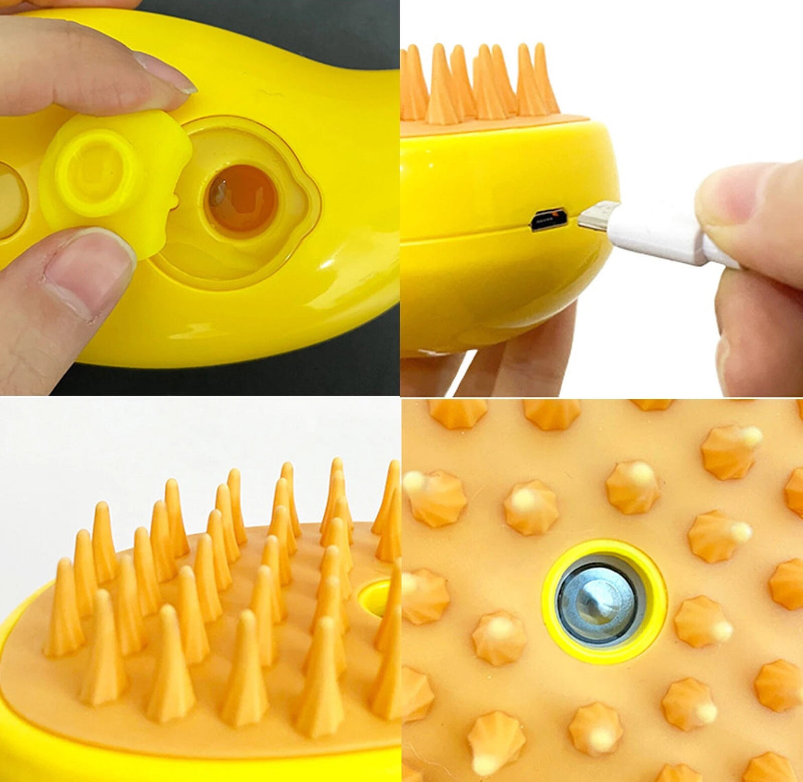 PetMist™ Cepillo a vapor mascota