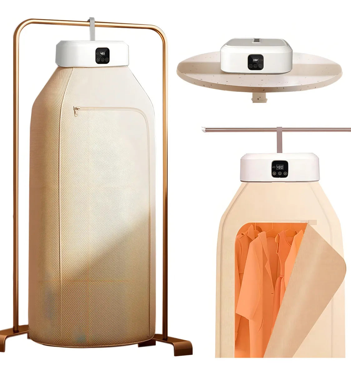 QuickDry™ Secador de Ropa Portátil 10kg Multi Uso