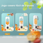 Licuadora Procesadora Portatil Usb Jugos
