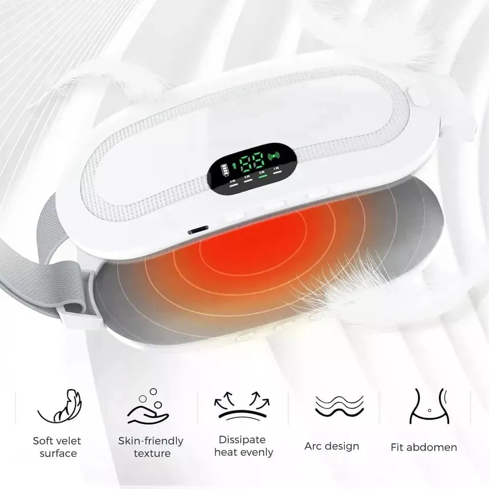 Guatero calentador menstrual eléctrico