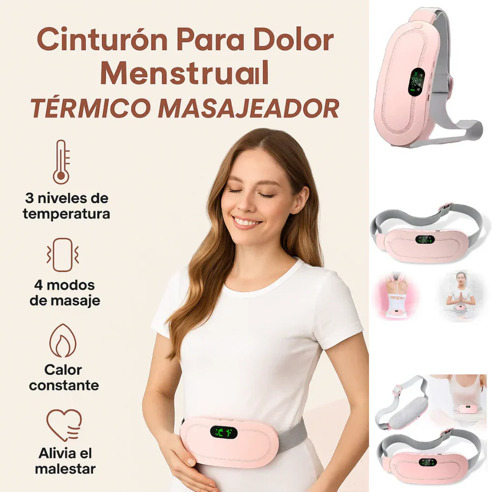 Guatero calentador menstrual eléctrico