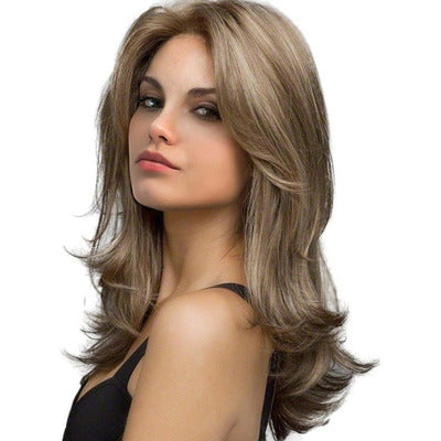 Luxe Tresses™ Peluca larga y rizada para mujer