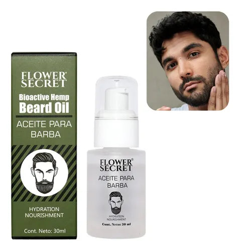 BoldStache® Aceite para Barba Caballero