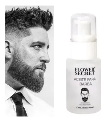 BoldStache® Aceite para Barba Caballero