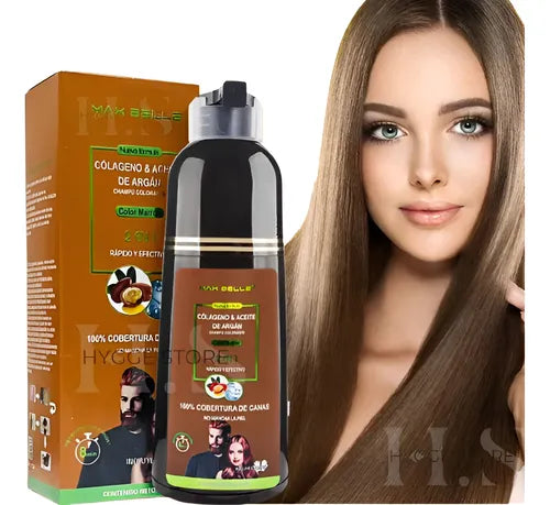 SHAMPOO PINTA CANAS MAX BELLE400 ML