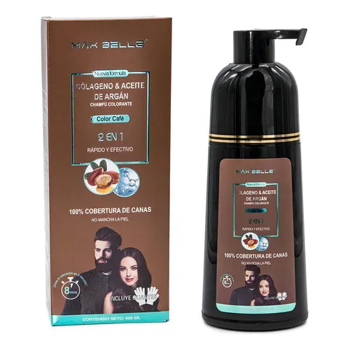 SHAMPOO PINTA CANAS MAX BELLE400 ML