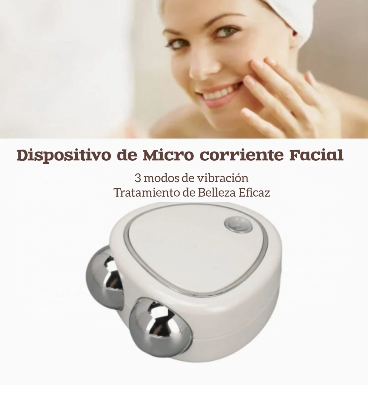 ElectraSkin® Facial Firming Wand MASAJEADOR FACIAL CON MICROCORRIENTE