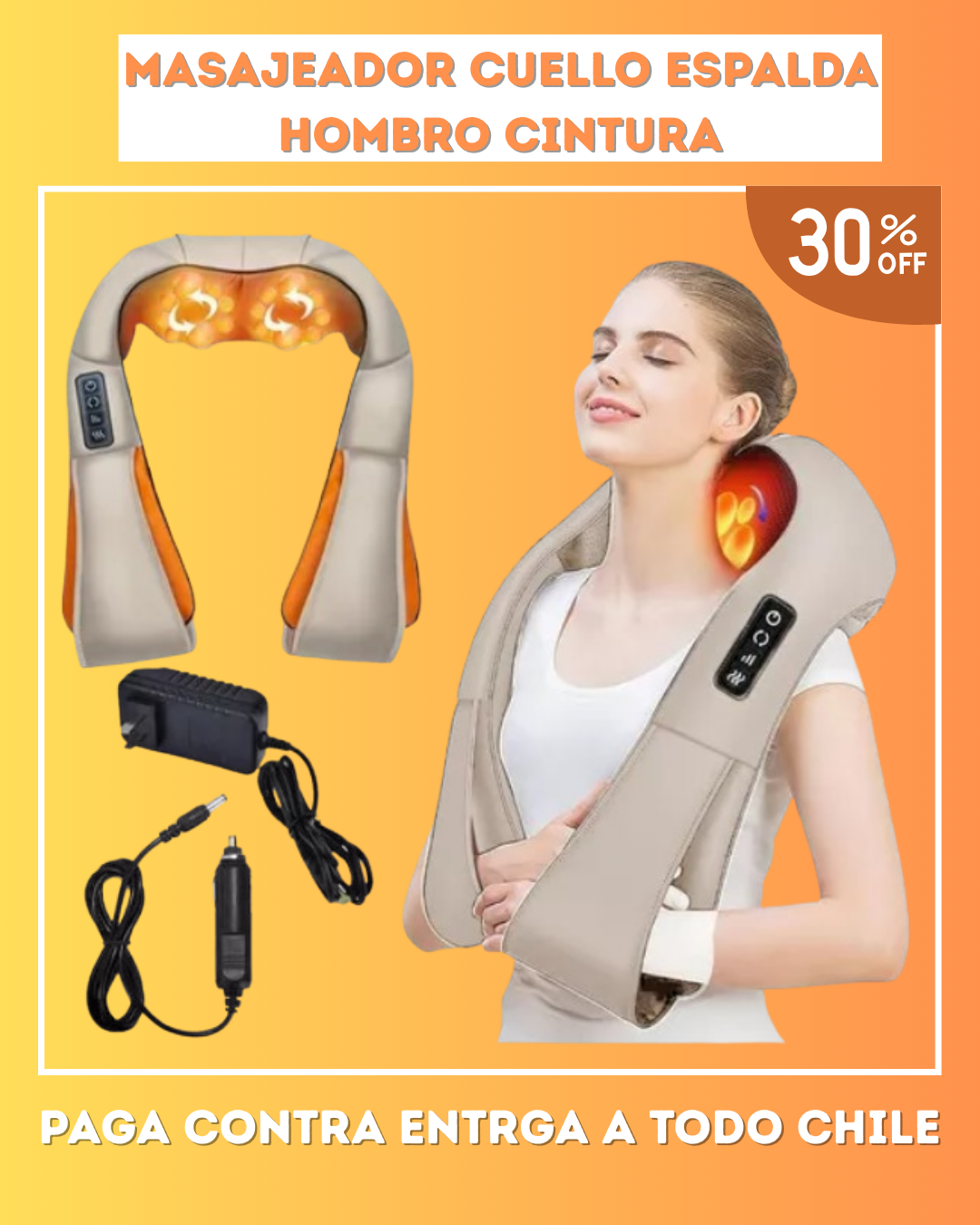 ComfortPro™ Masajeador Cuello Espalda Hombro Cintura