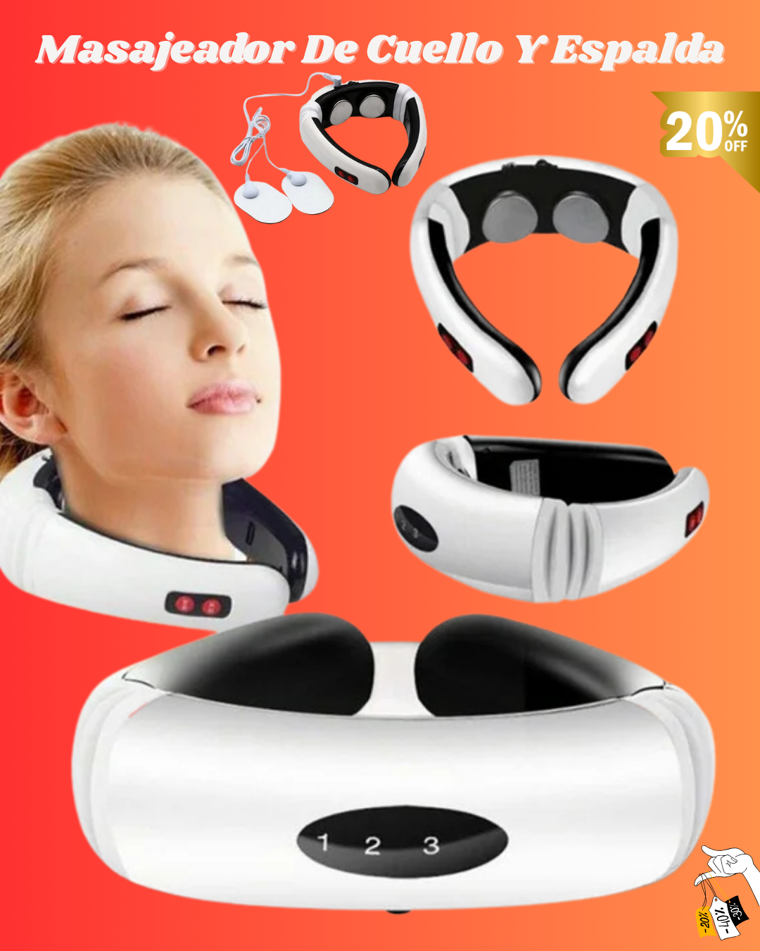 Masajeador De Cuello Y Espalda